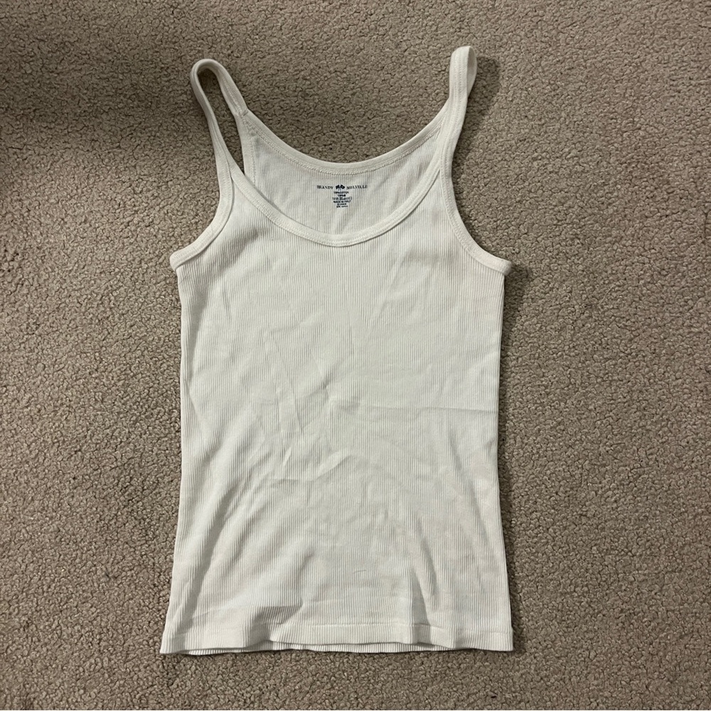 Brandy Melville White Tank Top